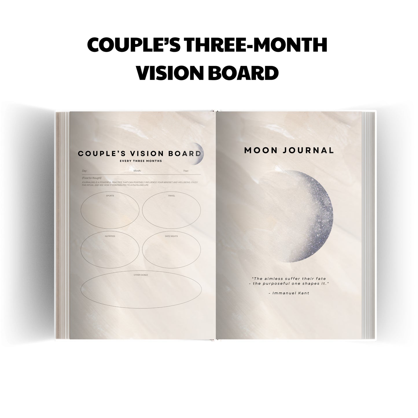 Couple’s Moon Journal